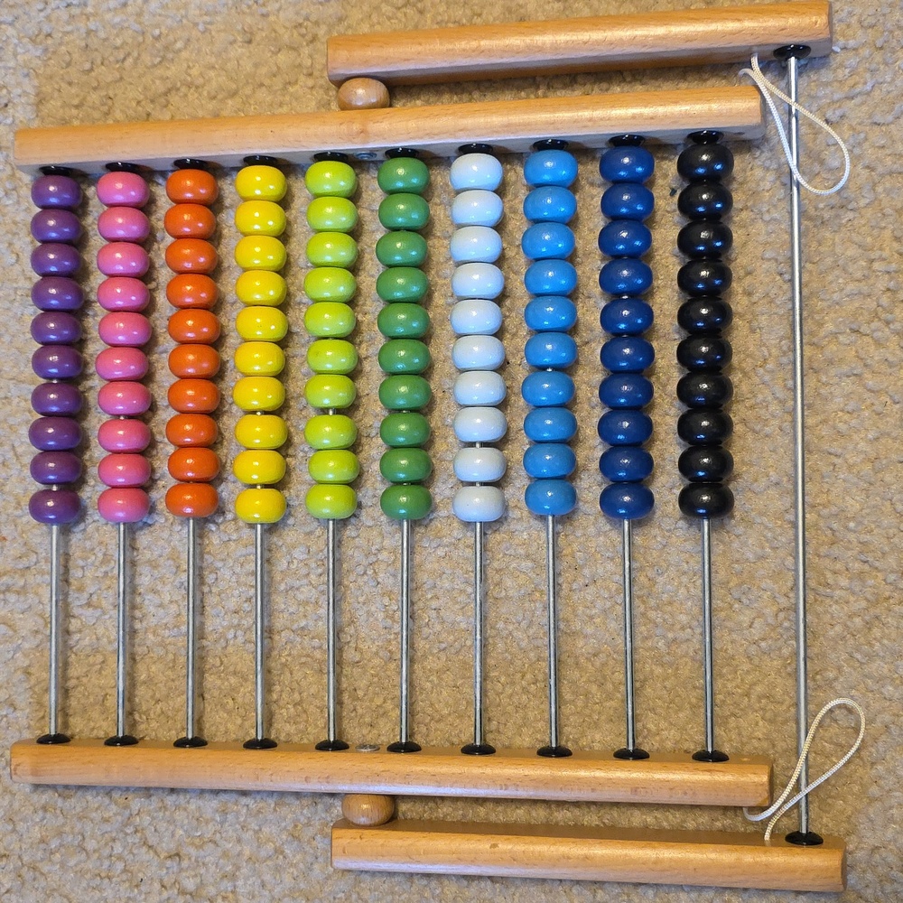 IKEA Multicolor Wooden Abacus - Picture 2 of 4